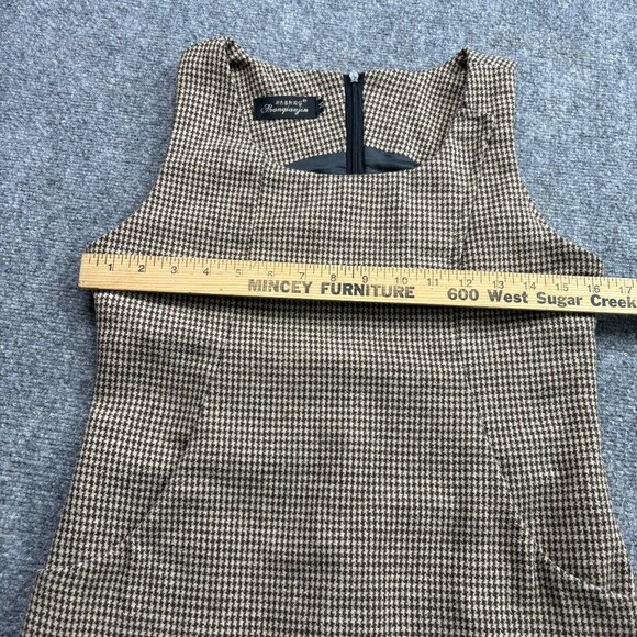 Chic Houndstooth Mini Dress - Picture 9 of 15